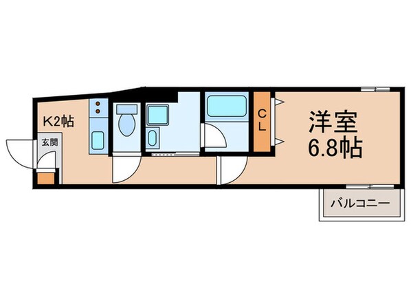 KTIレジデンス姫島Ⅱの物件間取画像